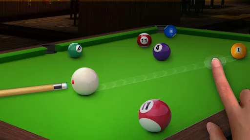 Gameplay screenshot 1 from Billiards City - 8 Ball Pool - Sports game