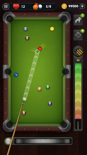 Gameplay screenshot 2 from Billiards City - 8 Ball Pool - Sports game
